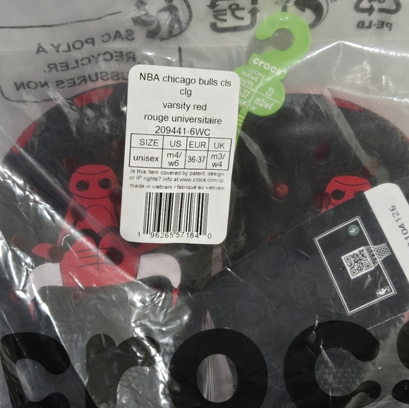 Crocs Nba Chicago Bulls Classic Clog Varsity - Picture 6 of 6
